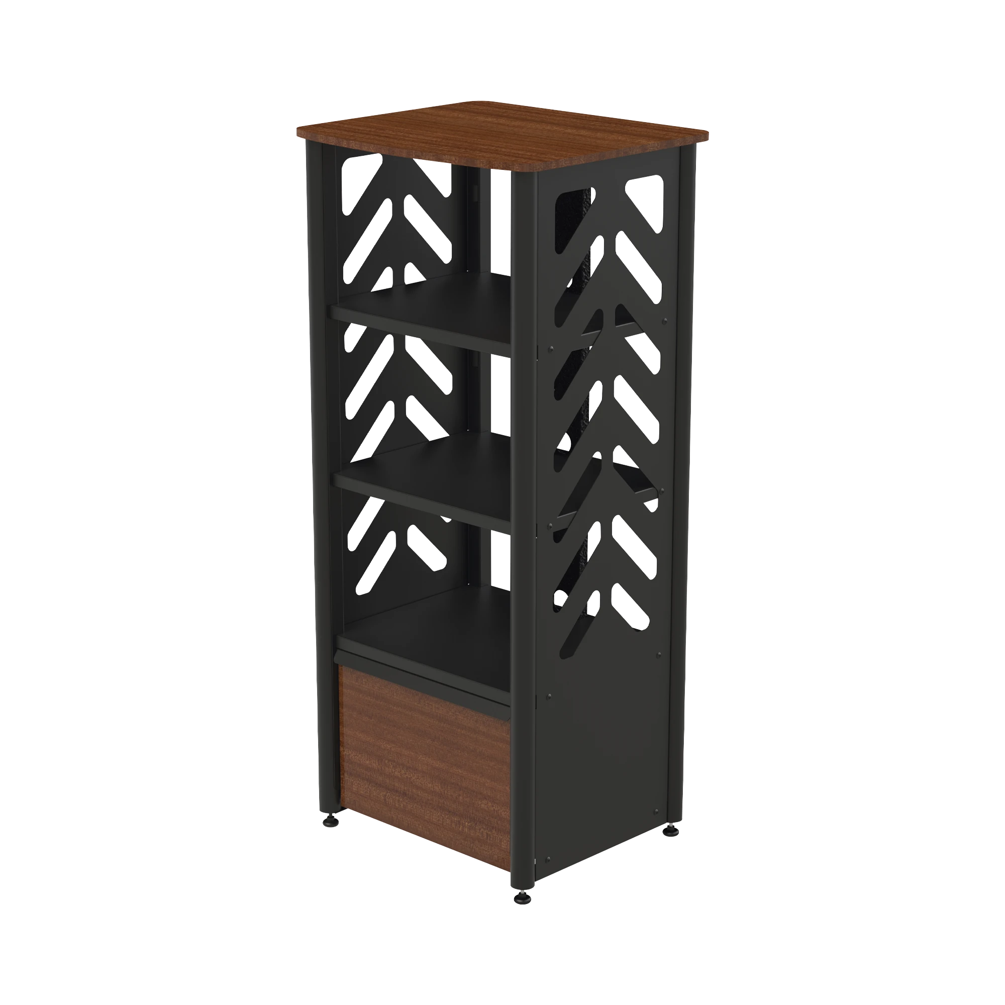 ESTANTE DOMÉSTICO PARA EQUIPO DE TELECOMUNICACIONES (675X1517X599MM)-Racks y Gabinetes-EPCOM INDUSTRIAL-Bsai Seguridad & Controles