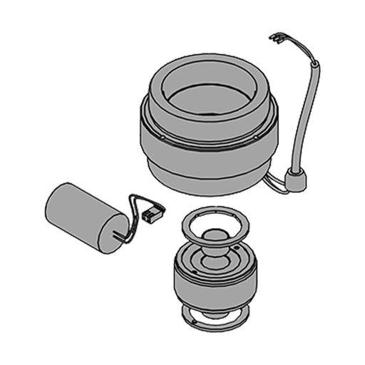 ESTATOR PARA FAAC 844 CON CONDENSADOR DE 18 UF-Acceso Vehicular-FAAC-63003161-Bsai Seguridad & Controles