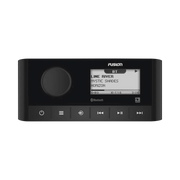ESTÉREO MARINO FUSION MS-RA60, CON PANTALLA MONOCROMA DE 4 CANALES.-Soluciones Marinas-GARMIN-Bsai Seguridad & Controles