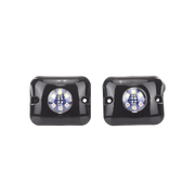 ESTROBOS OCULTOS DE 6 LED, COLOR ÁMBAR / CLARO-Estrobos / Burbujas Vehiculares-EPCOM INDUSTRIAL SIGNALING-X12AW-Bsai Seguridad & Controles