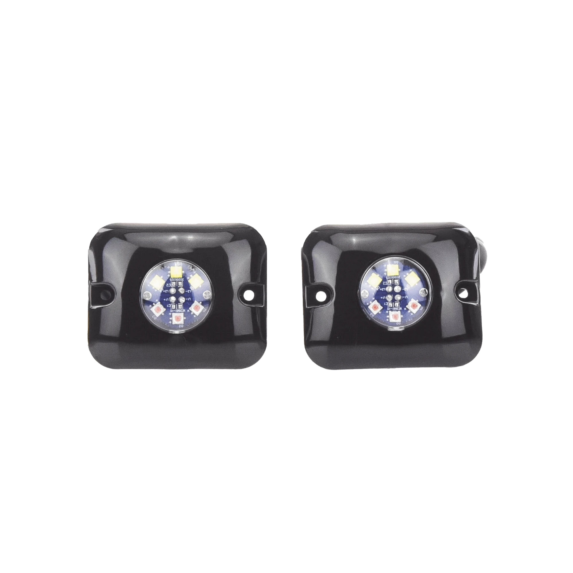 ESTROBOS OCULTOS DE 6 LED, COLOR ÁMBAR / CLARO-Estrobos / Burbujas Vehiculares-EPCOM INDUSTRIAL SIGNALING-X12AW-Bsai Seguridad & Controles