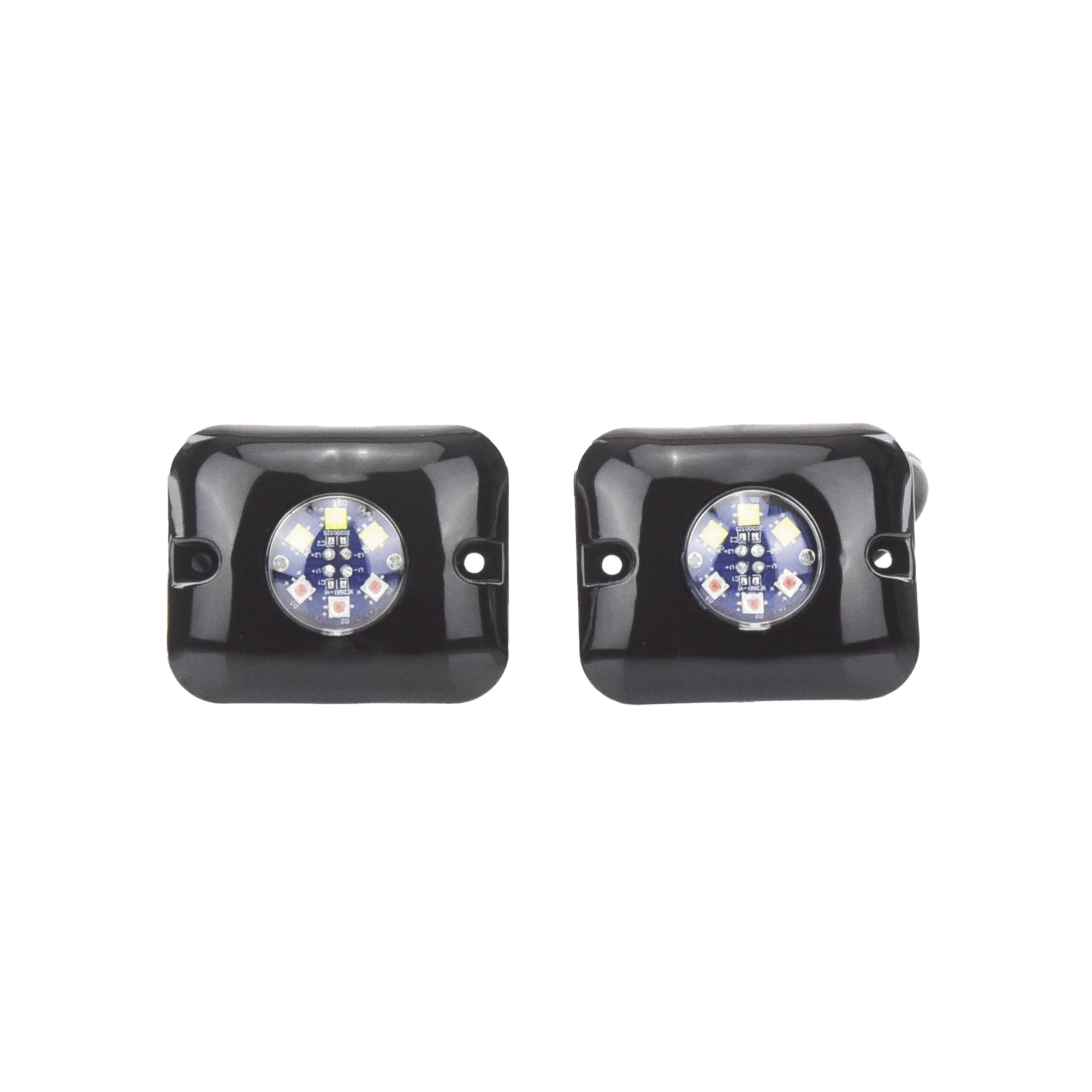 ESTROBOS OCULTOS DE 6 LED, COLOR ÁMBAR / CLARO-Estrobos / Burbujas Vehiculares-EPCOM INDUSTRIAL SIGNALING-X12AW-Bsai Seguridad & Controles