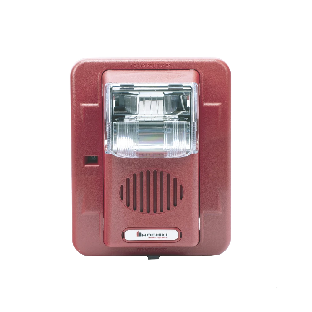 SIRENA/ESTROBO, COLOR ROJO, 12 VCD-Sirenas-HOCHIKI-Bsai Seguridad & Controles