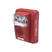 SIRENA/ESTROBO, COLOR ROJO, 24 VCD, 100DB, INTENSIDAD LUMINOSA SELECCIONABLE-Sirenas-HOCHIKI-Bsai Seguridad & Controles