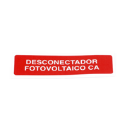 ETIQUETA DE DESCONECTADOR FOTOVOLTAICO EN VINIL ADHESIVO MATE / PAQUETE CON 20-SYSCOM-PVLDISCONNECTOR/20-Bsai Seguridad & Controles
