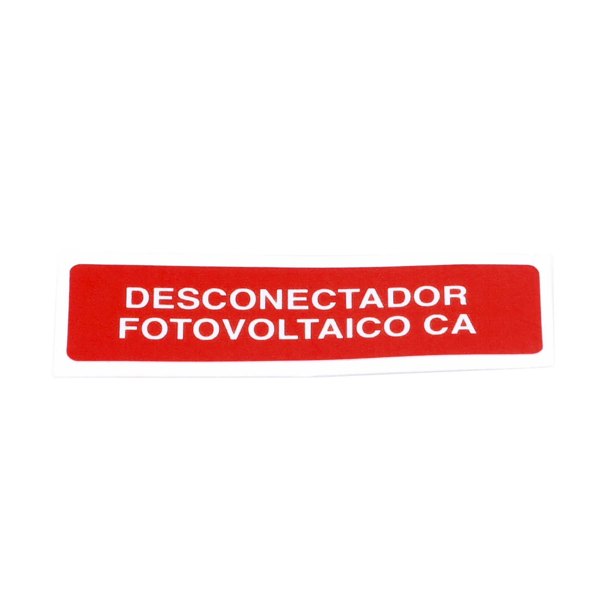 ETIQUETA DE DESCONECTADOR FOTOVOLTAICO EN VINIL ADHESIVO MATE / PAQUETE CON 20-SYSCOM-PVLDISCONNECTOR/20-Bsai Seguridad & Controles