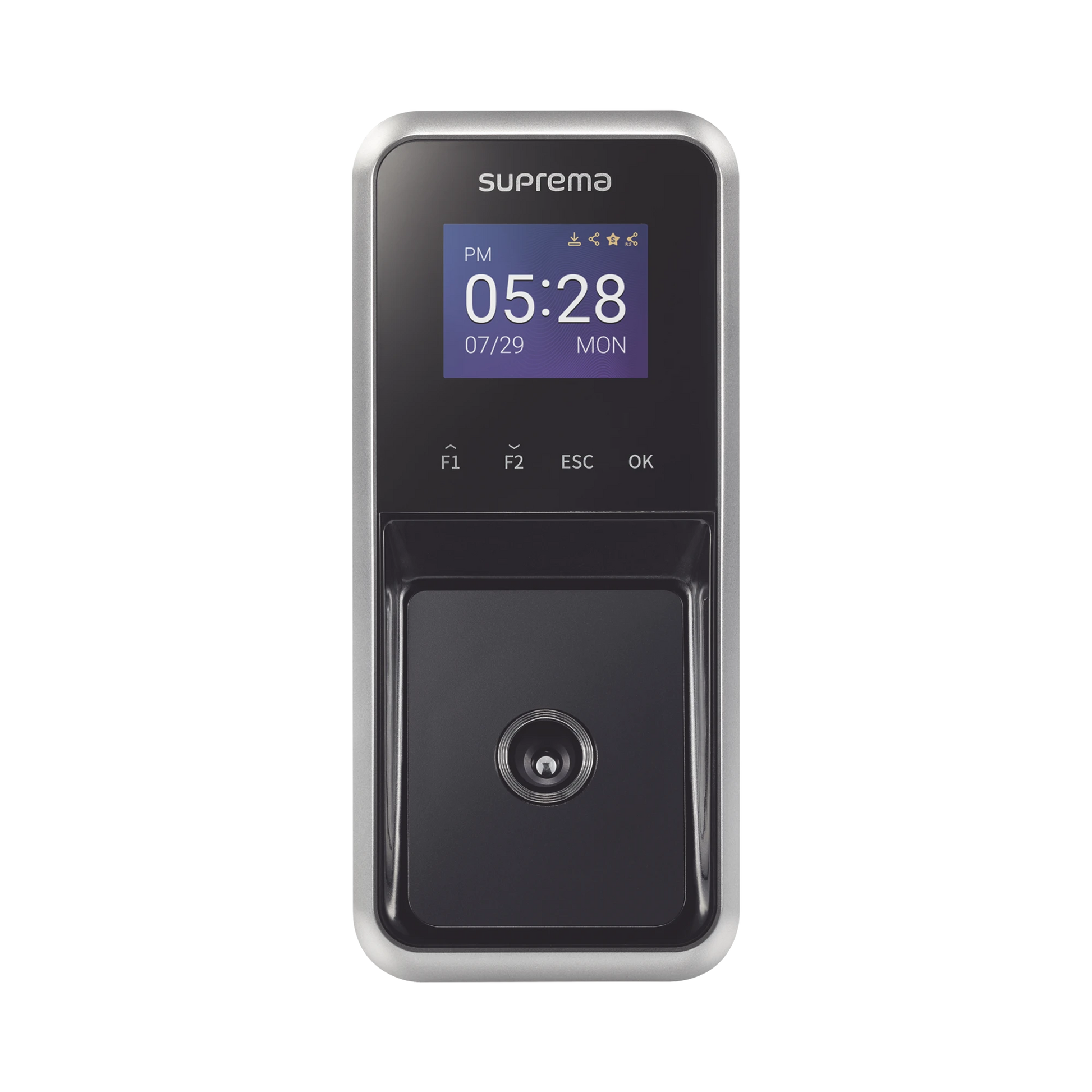 FACELITE LECTOR FACIAL RFID(125KHZ EM & 13.56MHZ MIFARE, DESFIRE/EV1, FELICA), MOBILE CARD(NFC, BLE) COMPATIBLE CON BIOSTAR2-Biometricos-SUPREMA-Bsai Seguridad & Controles