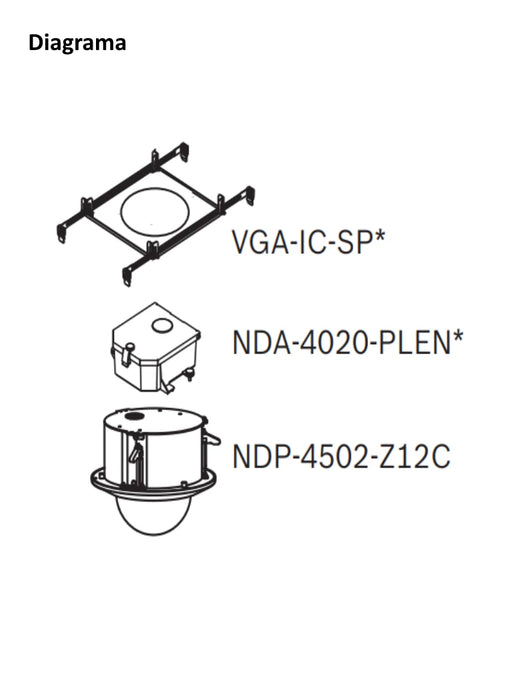 BOSCH V_NDP4502Z12C- AUTODOME 4000I/ PTZ 2MP 12X/ MONTAJE EN TECHO/ EVA-PTZ-BOSCH-RBM0060006-Bsai Seguridad & Controles