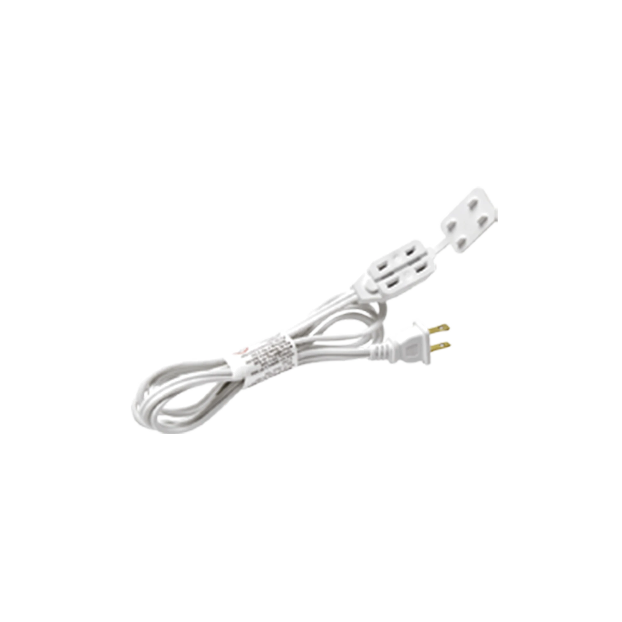 EXTENSIÓN ELÉCTRICA DE 3 SALIDAS POLARIZADAS COLOR BLANCO PARA USO EN INTERIOR, LONGITUD 1.83 METROS, CALIBRE 16 AWG-Herramientas-TXPRO-Bsai Seguridad & Controles