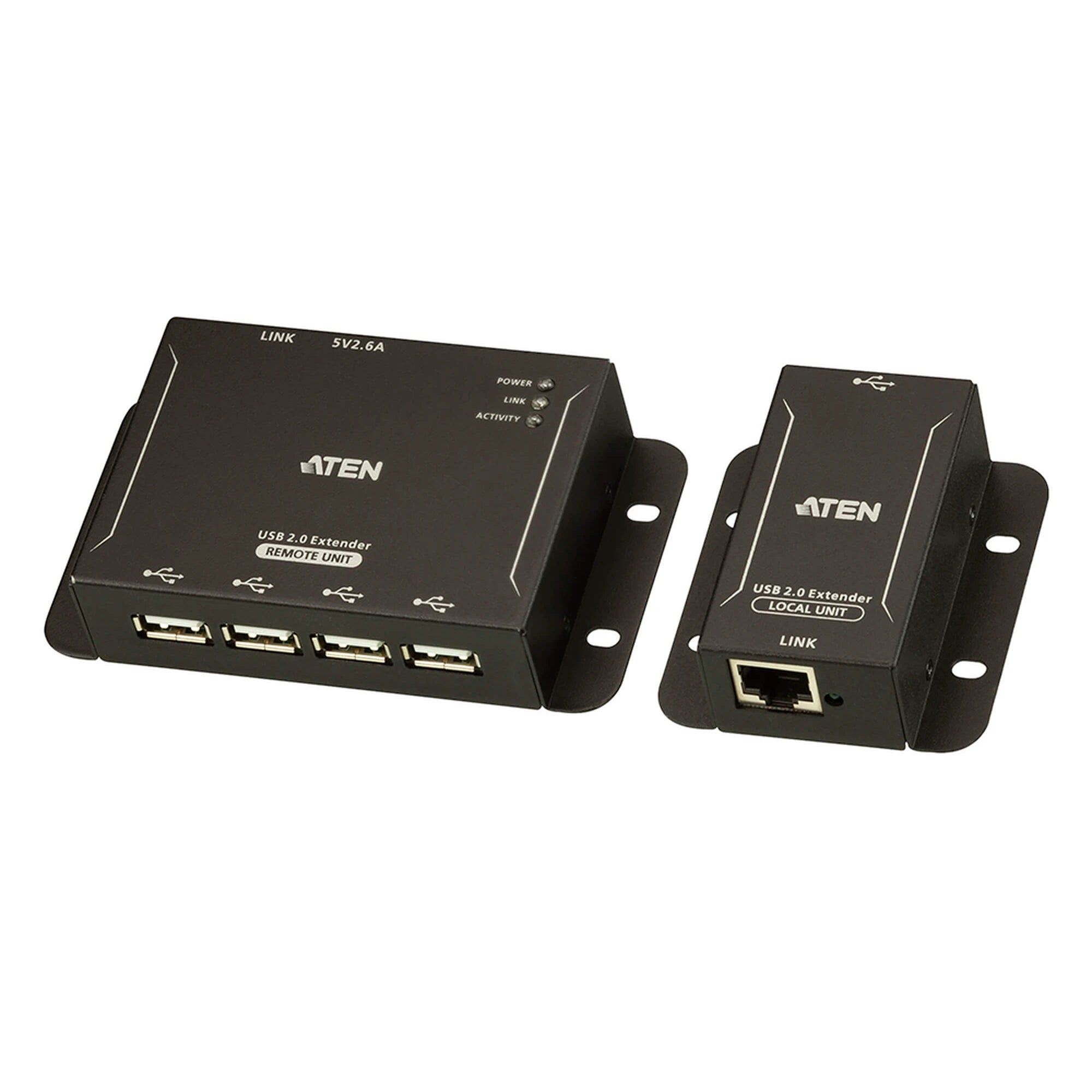 EXTENSOR USB 2.0 |CAT 5| HUB DE 4 PUERTOS | HASTA 50 METROS-Accesorios Generales-ATEN-Bsai Seguridad & Controles