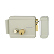 CERRADURA ELÉCTRICA CON BOTÓN DE SALIDA/ INCLUYE LLAVE / EXTERIOR-Cerraduras-ACCESSPRO-Bsai Seguridad & Controles