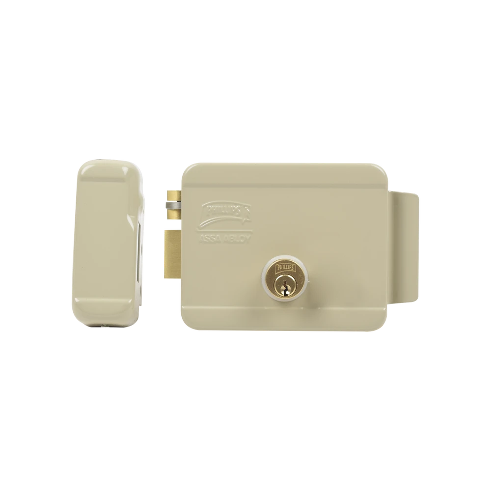 CERRADURA ELÉCTRICA /INCLUYE LLAVE / IZQUIERDA / EXTERIOR-Cerraduras-ASSA ABLOY-Bsai Seguridad & Controles