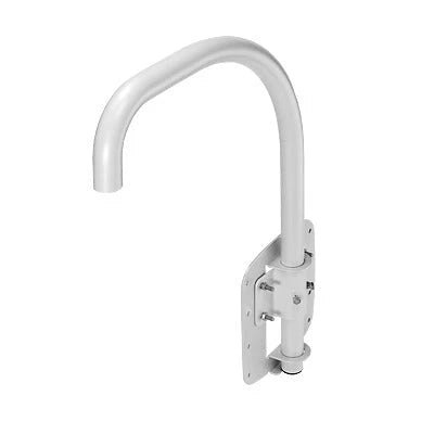 MONTAJE PARA MURO O AZOTEA (PARAPETO) COMPATIBLE CON CÁMARAS DOMO SAMSUNG/HANWHA, USO INTERIOR/EXTERIOR-Accesorios Videovigilancia-HANWHA TECHWIN WISENET-Bsai Seguridad & Controles