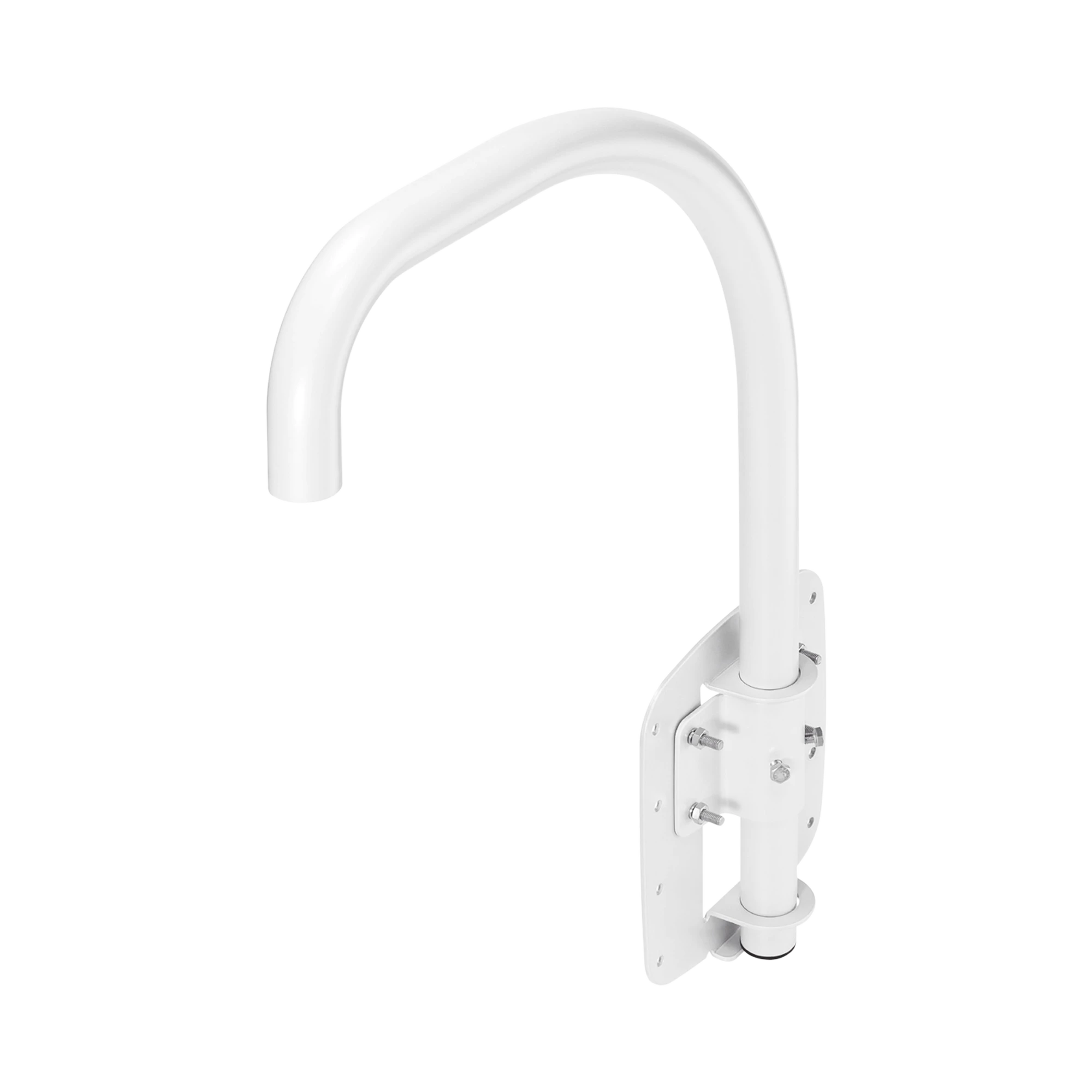 MONTAJE PARA MURO O AZOTEA (PARAPETO, CUELLO DE GANSO) COMPATIBLE CON CÁMARAS DOMO SAMSUNG/HANWHA, USO INTERIOR/EXTERIOR-Accesorios Videovigilancia-HANWHA TECHWIN WISENET-Bsai Seguridad & Controles