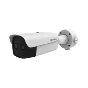 BALA IP TÉRMICA 384 X 288 / LENTE 25 MM / TERMOMÉTRICA / DETECCIÓN DE TEMPERATURA / DETECCIÓN DE FUEGO / EXTERIOR IP66-Cámaras IP-HIKVISION-Bsai Seguridad & Controles