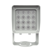 LAMPARA IR DE LUZ CONTINUA / 16 LÁMPARAS LED / DISTANCIA EFECTIVA 16 A 25 METROS / COBERTURA 40° / EXTERIOR IP66-Estrobos/Giratorias-HIKVISION-Bsai Seguridad & Controles