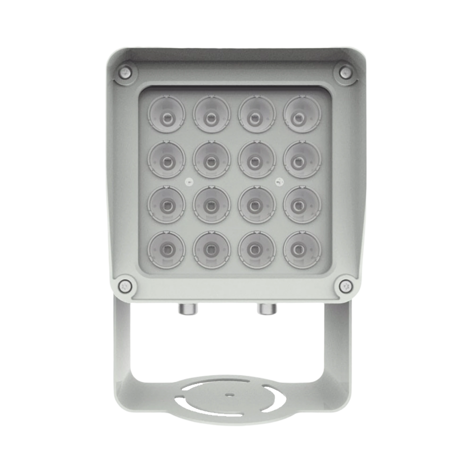 LAMPARA IR DE LUZ CONTINUA / 16 LÁMPARAS LED / DISTANCIA EFECTIVA 16 A 25 METROS / COBERTURA 40° / EXTERIOR IP66-Estrobos/Giratorias-HIKVISION-Bsai Seguridad & Controles