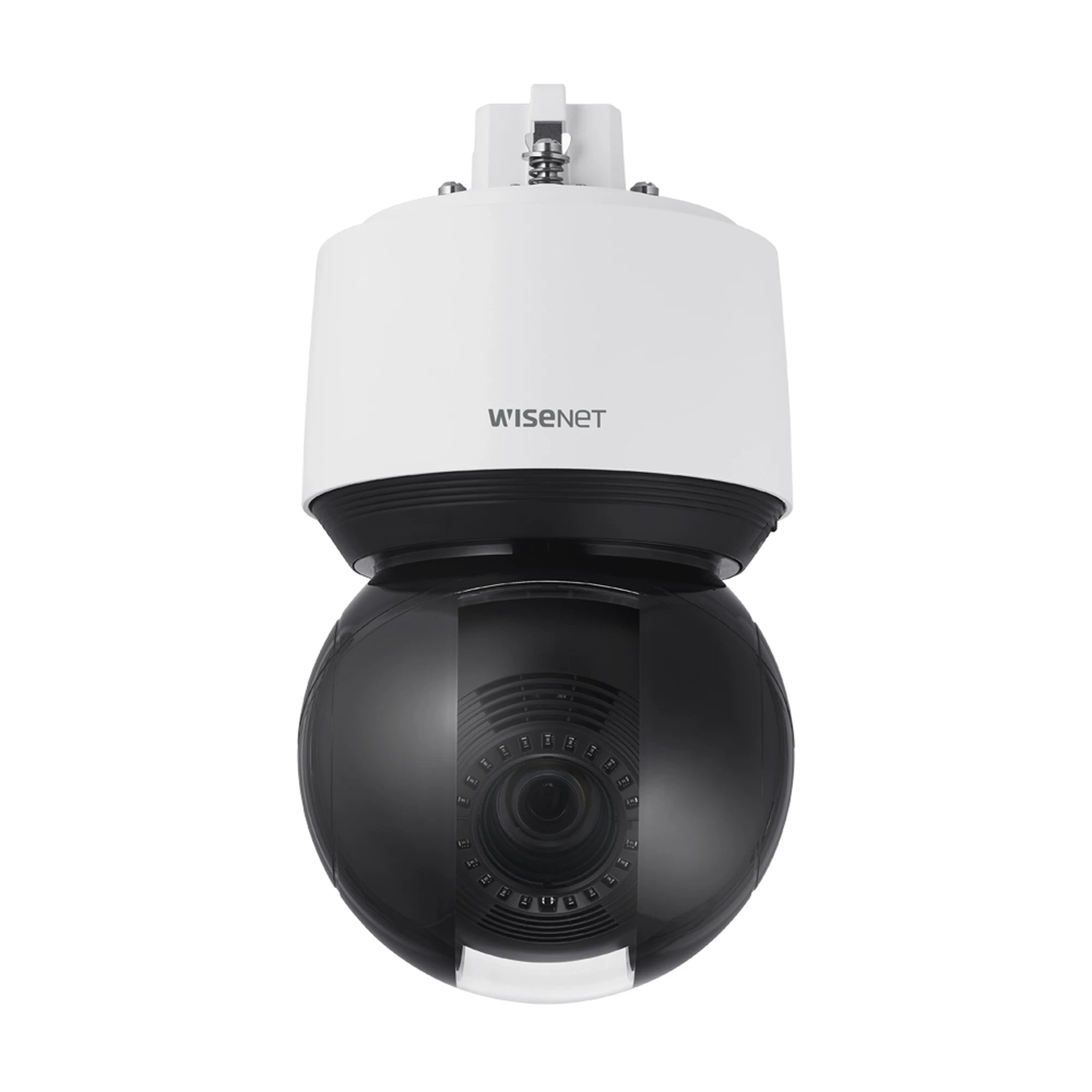 DOMO IP PTZ ANTIVANDÁLICO 2MP / ZOOM ÓPTICO 32X / IR 100M / H.265 & WISESTREAM / WDR 120DB / EXTERIOR IP66-Cámaras IP-HANWHA TECHWIN WISENET-Bsai Seguridad & Controles