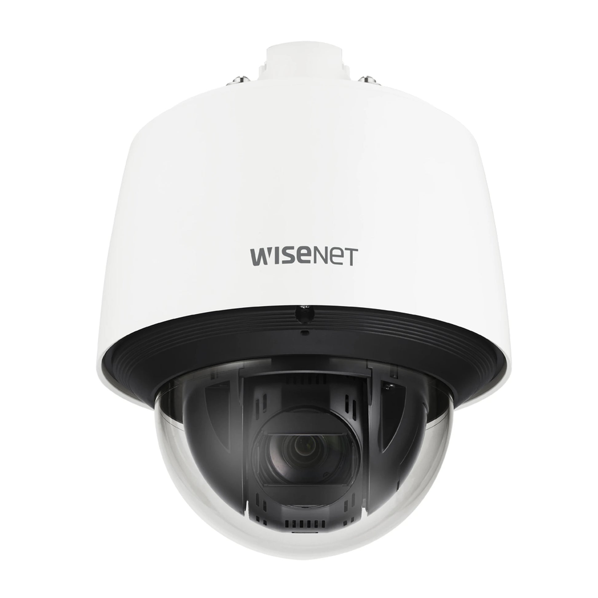 DOMO IP PTZ ANTIVANDÁLICO 2MP / ZOOM ÓPTICO 25X / H.265 & WISESTREAM / WDR 120DB / EXTERIOR IP66-Cámaras IP-HANWHA TECHWIN WISENET-Bsai Seguridad & Controles