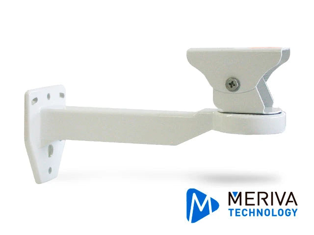 BRAZO MERIVA TECHNOLOGY MVA-205WW BLANCO / 22.86CM LARGO / IP66 / EXTERIOR *NO INCLUYE HOUSING*-Accesorios Videovigilancia-MERIVA TECHNOLOGY-Bsai Seguridad & Controles