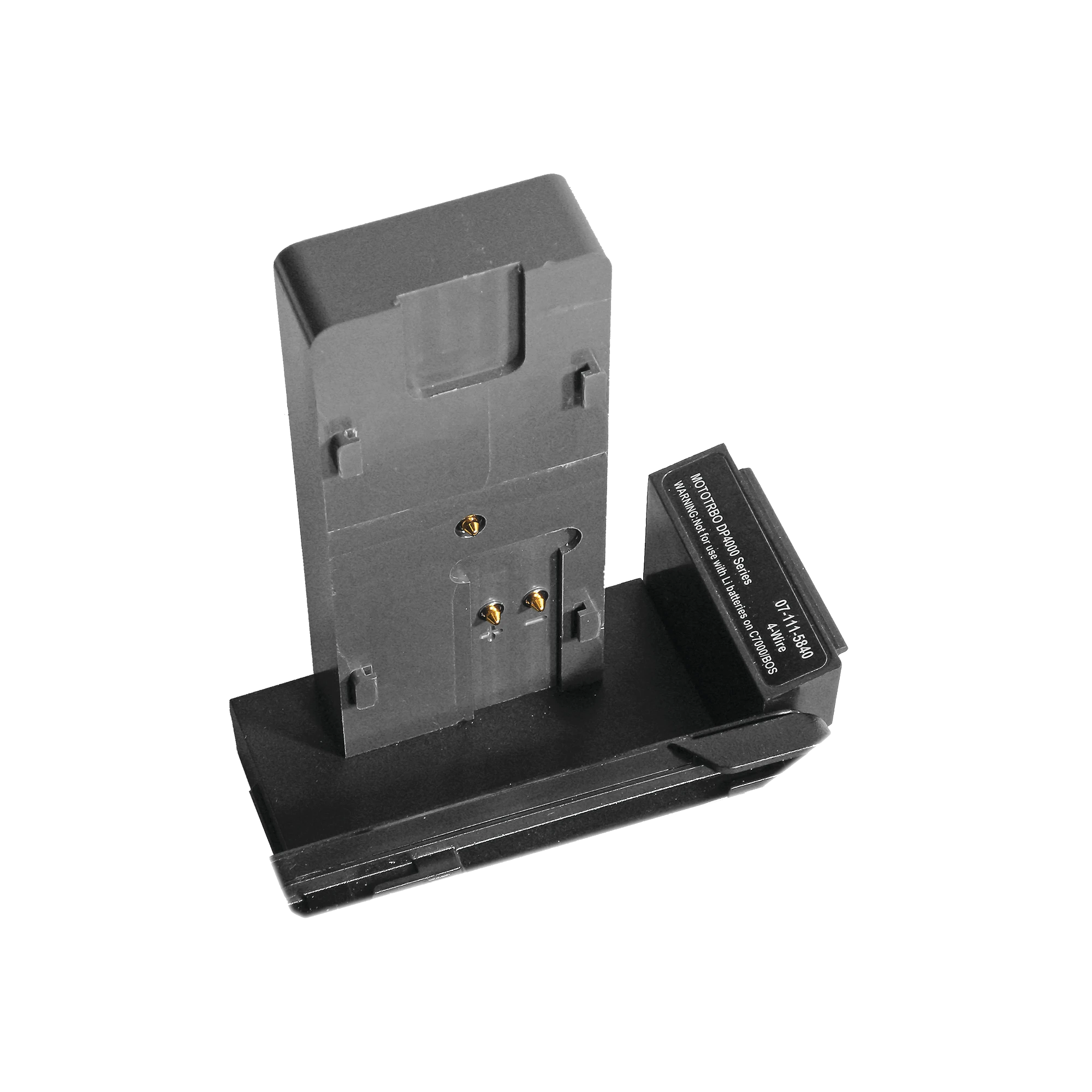 ADAPTADOR DE BATERÍA PARA ANALIZADOR C7X00-C SERIES PARA BATERÍA PMNN4488AR/ 4409/ NNTN8129AR, PARA RADIOS APX1000-4000/ DP4400-4801/ XPR3300-7580, DGP5050/5550/6150, DEP550/E, DEP570.-Equipo de Laboratorio-Cadex Electronics Inc-Bsai Seguridad & Controles
