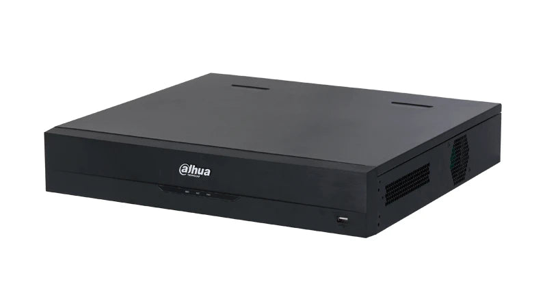 DAHUA DHI-NVR5432-EI/ NVR DE 32 CANALES IP 4K/ WIZSENSE/ SMART H.265+/ RENDIMIENTO 384 MBPS/ 4 BAHIAS PARA DISCOS DUROS/ IA NVR: DETECCIÓN Y RECONOCIMIENTO DE ROSTROS/ PROTECCIÓN PERIMETRAL/ SMD PLUS/ E&S DE ALARMA Y AUDIO-NVR's de 32 Canales-DAHUA-Bsai Seguridad & Controles