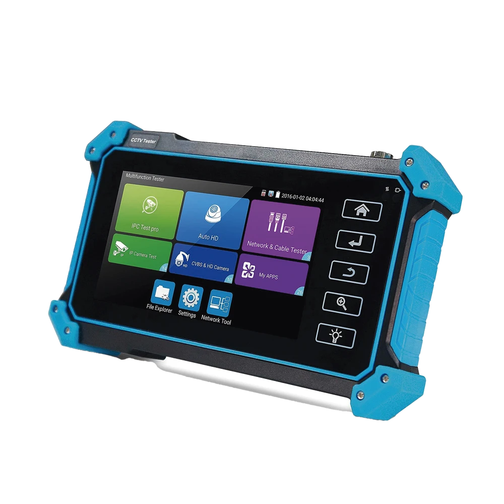 Probador de Vídeo / Prueba de cámara analógica / Prueba de cámara IP/ Soporta ONVIF, 4K, H.264 y H.265 / TVI de 8 MP, CVI de 8 MP, AHD de 8 MP / Entrada VGA, soporta 1920x1200P 60FPS / Entrada HDMI, soporta 4K 30FPS-Probadores de video-EPCOM-Bsai Seguridad & Controles