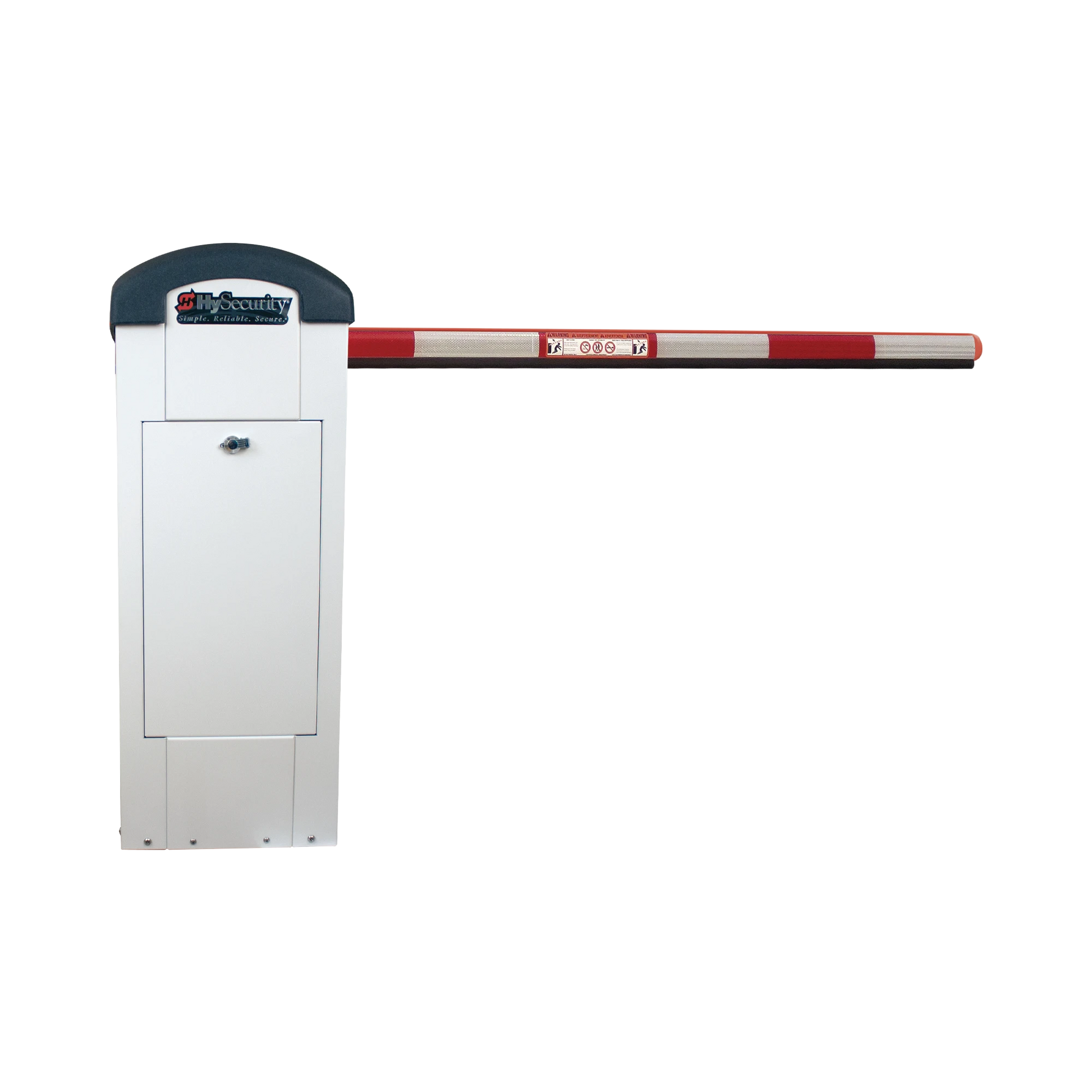 BARRERA VEHICULAR DE USO CONTINUO / SOPORTA BRAZO DE HASTA 3 METROS / FABRICADA EN USA-Acceso Vehicular-HYSECURITY-Bsai Seguridad & Controles