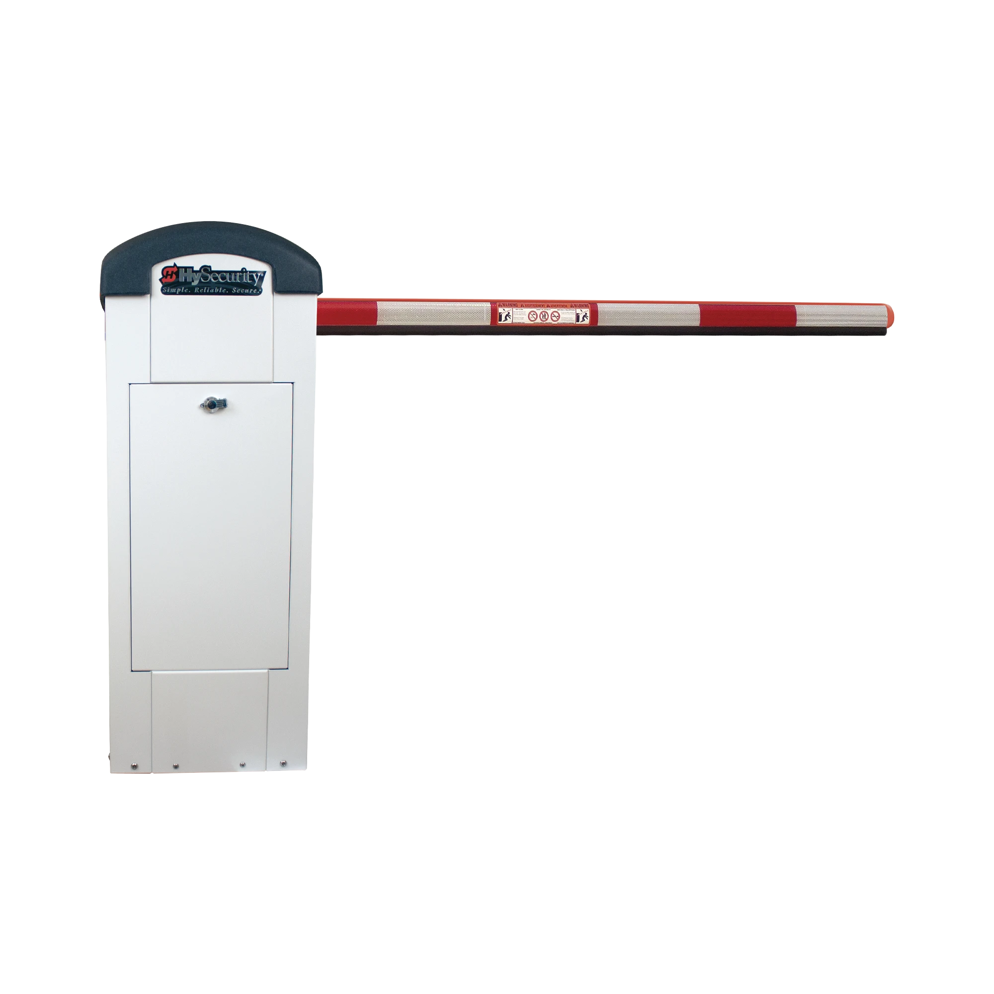 BARRERA VEHICULAR DE USO CONTINUO / SOPORTA BRAZO DE HASTA 3 METROS / FABRICADA EN USA-Acceso Vehicular-HYSECURITY-Bsai Seguridad & Controles