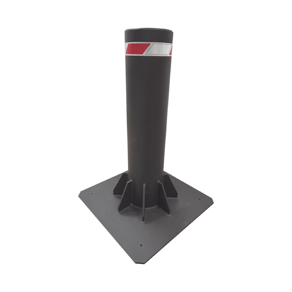 BOLARDO FIJO DE ALTA SEGURIDAD DE 220 MM DE DIÁMETRO / FABRICADO EN ACERO AL CARBÓN-Acceso Vehicular-ACCESSPRO-Bsai Seguridad & Controles
