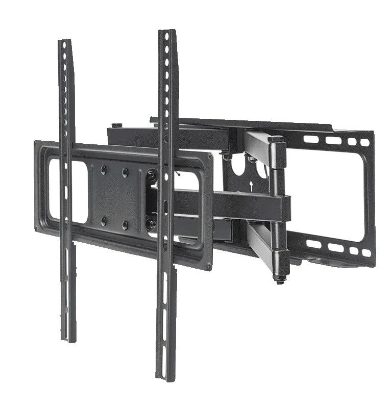 MANHATTAN 461344 - SOPORTE UNIVERSAL PARA PANTALLAS / DE 32" A 55" / SOPORTA HASTA 40 KG / AJUSTE DE INCLINACIÓN, GIRO Y NIVEL / COLOR NEGRO / FABRICADO EN ACERO-Soportes y Bases-MANHATTAN-Bsai Seguridad & Controles