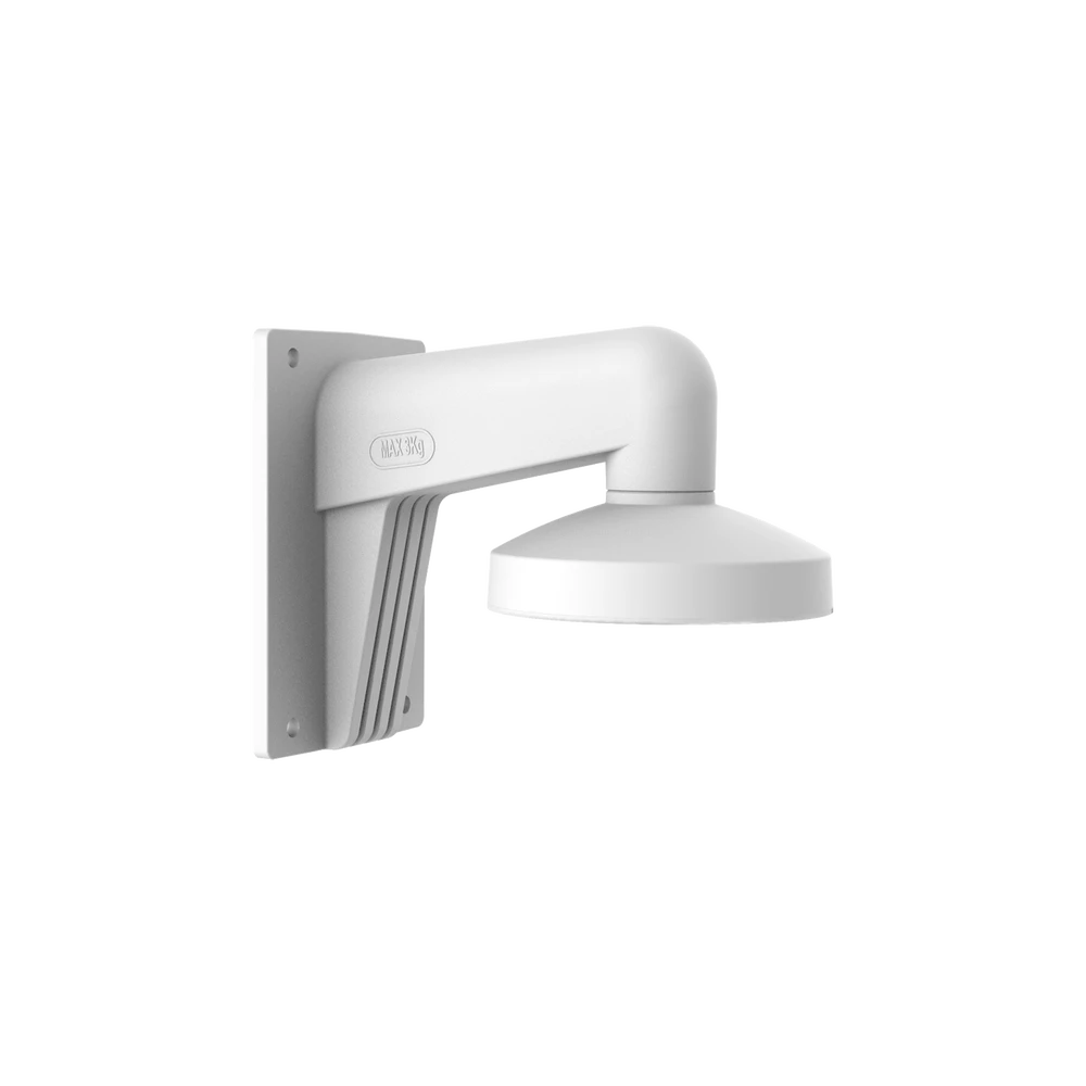 MONTAJE DE PARED PARA DOMOS TURBOHD 4K / USO EN EXTERIOR / FABRICADOS EN ALUMINIO-Accesorios Videovigilancia-HIKVISION-Bsai Seguridad & Controles