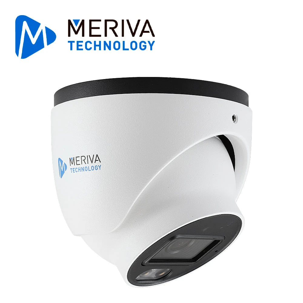 CAM IP DOMO MERIVA TECHNOLOGY MTD-FC500FA / 5MP / SERIE FULL COLOR / H.265 / 2.8MM / 30M LED LUZ BLANCA / SLOT MICRO SD HASTA 256GB / MICROFONO EMBEBIDO / FACE - DETECCION - CONTROL DE AFORO - VIDEO ESTRUCTURADO - INTRUSION - CONTEO DE PERSONAS - ENTRA...-Cámaras IP-MERIVA TECHNOLOGY-Bsai Seguridad & Controles