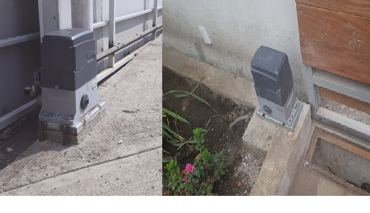 OPERADOR PARA PUERTAS CORREDIZAS / 1200 KGS / APRENDIZAJE AUTOMÁTICO DE FINALES DE CARRERA / FÁCIL INSTALACIÓN-Motores para Portones-ACCESSPRO INDUSTRIAL-XBS-IZ-1200-Bsai Seguridad & Controles