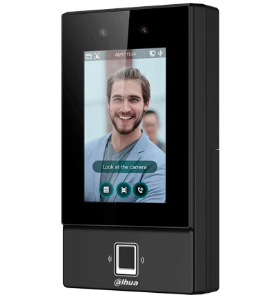 DHI-ASI6214S-D CONTROL DE ACCESO CON RECONOCIMIENTO FACIAL/ PANTALLA DE 4.3 PULGADAS/ CÁMARA 2 MP/ 6.000 USUARIOS/ 6.000 ROSTROS/ 6.000 CONTRASEÑAS/ 6.000 HUELLAS DACTILARES/#SPLITE/ FACT-Facial-DAHUA-Bsai Seguridad & Controles