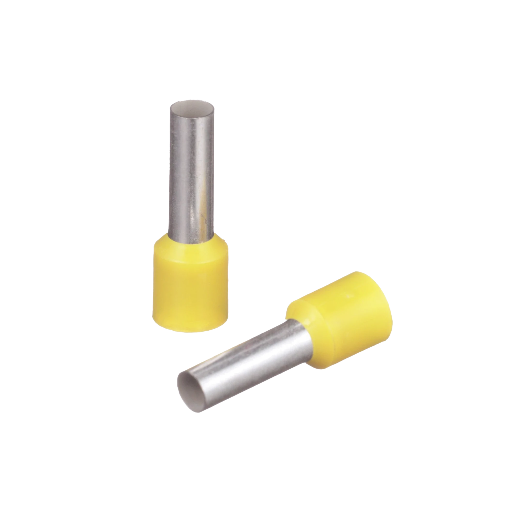 FERRÚL DE COBRE DIN AMARILLO PARA CABLE 10 AWG CON LARGO 12 MM. PAQUETE DE 100 PIEZAS-Racks y Gabinetes-PANDUIT-Bsai Seguridad & Controles