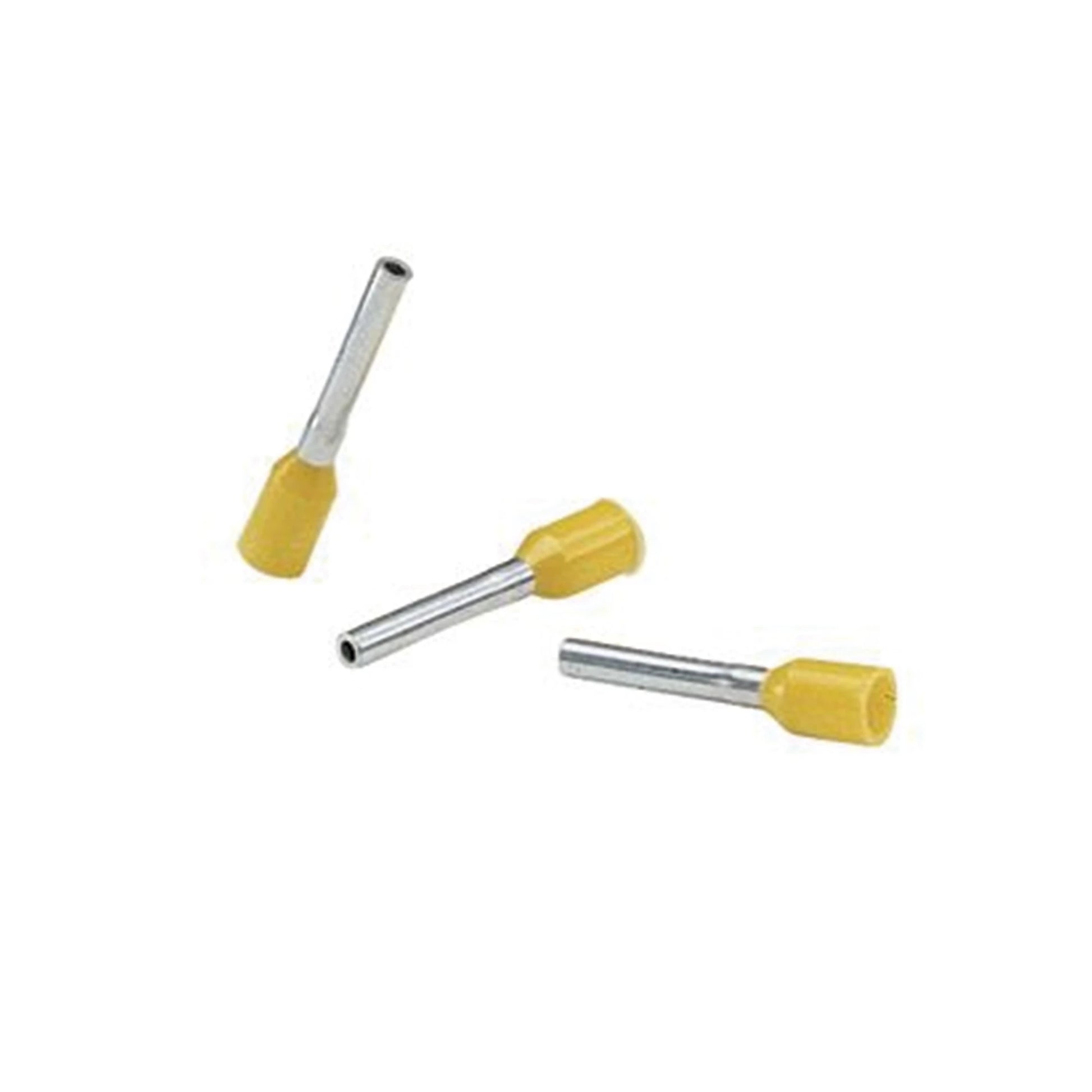 FERRULE AISLADO PARA CABLES 4 AWG, PIN DE 16 MM DE LONGITUD, MANGO COLOR AMARILLO, PAQUETE DE 50PZ-Ferreteria-PANDUIT-Bsai Seguridad & Controles