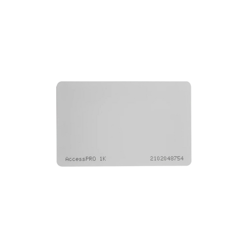 TARJETA MIFARE CLASSIC / TIPO ISO CARD / MEMORIA 1KB / IMPRIMIBLE / FRECUENCIA 13.56 MHZ/ FORMATO CR80-Cerraduras Digitales-ACCESS PRO-ACCESS-CARD-M1K-Bsai Seguridad & Controles