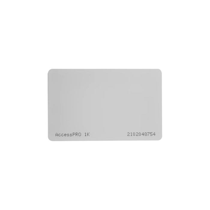 TARJETA MIFARE CLASSIC / TIPO ISO CARD / MEMORIA 1KB / IMPRIMIBLE / FRECUENCIA 13.56 MHZ/ FORMATO CR80-Cerraduras Digitales-ACCESS PRO-ACCESS-CARD-M1K-Bsai Seguridad & Controles