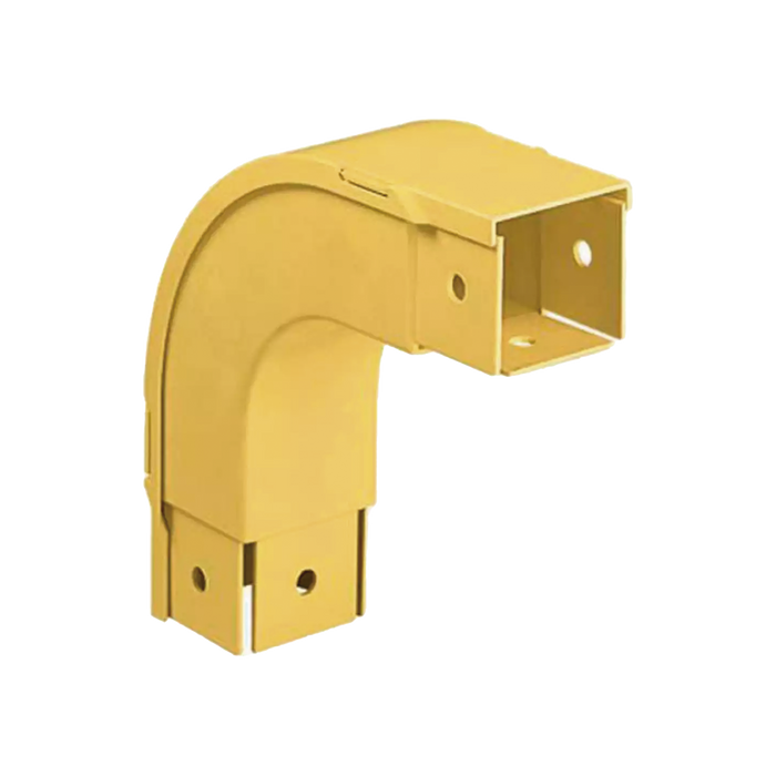 BAJADA VERTICAL EXTERIOR DE 90º, PARA USO CON CANALETAS 2X2 FIBERRUNNER™, COLOR AMARILLO-Canalización-PANDUIT-FOVRA2X2LYL-Bsai Seguridad & Controles