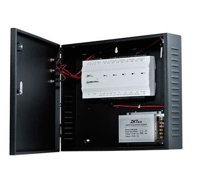 PANEL DE CONTROL DE ACCESO AVANZADO GREENLABEL ZKTECO INBIO460PROBOX KIT GABINETE Y FUENTE 4PUERTAS/8LECTORAS/20,000HUELLAS/60,000TARJETAS/100,00 REGISTROS TCPIP/RS485/ 4INAUX/4OUTAUX COMPATIBLECONLECTORASKR502E/KR502E RS/KR503E/FR1200/FR1300/FR1500/FR...-Paneles Acceso / InBio-ZKTECO-Bsai Seguridad & Controles