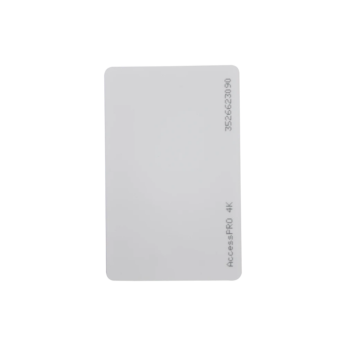 TARJETA MIFARE CLASSIC / TIPO ISO CARD / MEMORIA 4KB / IMPRIMIBLE / FRECUENCIA 13.56 MHZ-Cerraduras Digitales-ACCESS PRO-ACCESS-CARD-M4K-Bsai Seguridad & Controles