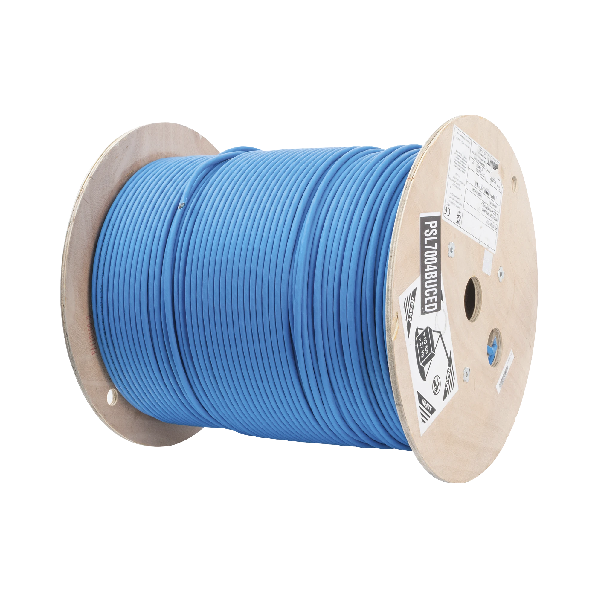 BOBINA DE CABLE BLINDADO S/FTP DE 4 PARES, CAT7, INMUNE A RUIDO E INTERFERENCIAS, LSZH (BAJO HUMO, CERO HALÓGENOS), COLOR AZUL, BOBINA DE 500 M-Cableado-PANDUIT-Bsai Seguridad & Controles