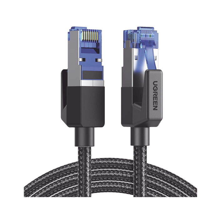 CABLE ETHERNET CAT8 CLASS?F/FTP REDONDO CON MALLA DE NYLON 1 METRO-Accesorios Generales-UGREEN-80429-Bsai Seguridad & Controles