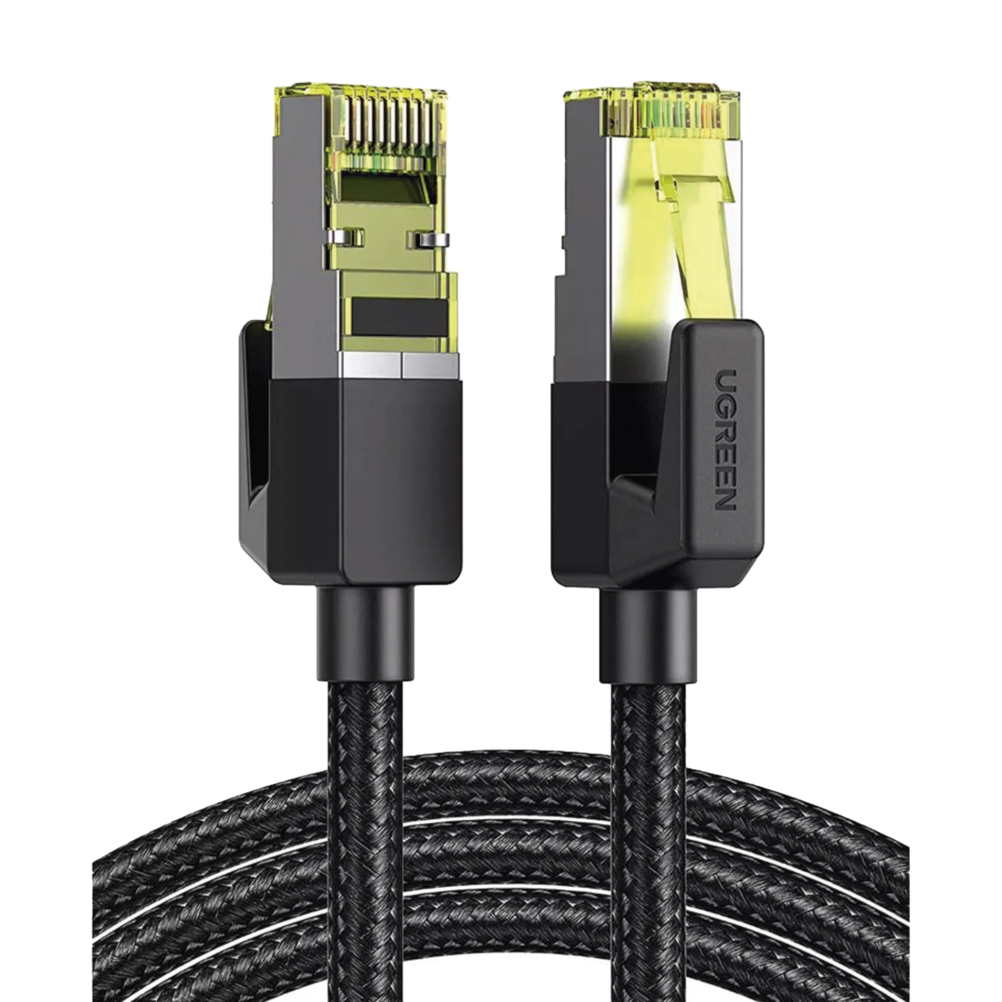 CABLE ETHERNET CAT7 CLASS?F/FTP REDONDO CON MALLA DE NYLON 2 METROS-Cableado de Cobre-UGREEN-Bsai Seguridad & Controles