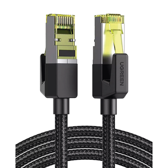 CABLE ETHERNET CAT7 CLASS?F/FTP REDONDO CON MALLA DE NYLON 2 METROS-Cableado de Cobre-UGREEN-Bsai Seguridad & Controles