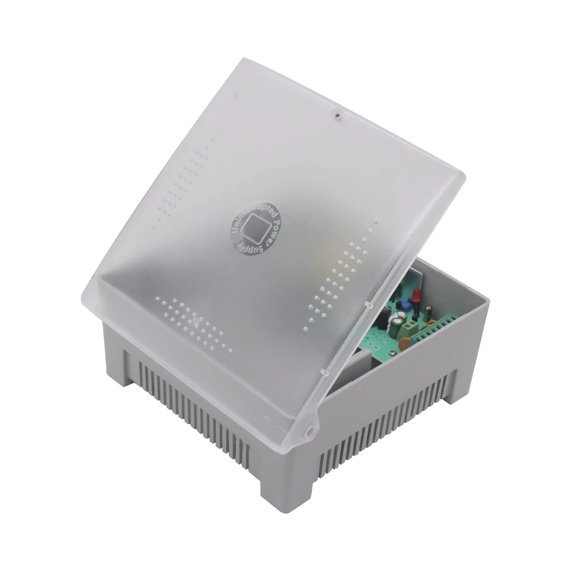 FUENTE DE ALIMENTACIÓN CON GABINETE DE 11-15 VCC @ 5 AMPER VOLTAJE DE ENTRADA: 96-264 VCA ( 4 SALIDAS )-Fuentes de Alimentación-EPCOM POWERLINE-Bsai Seguridad & Controles