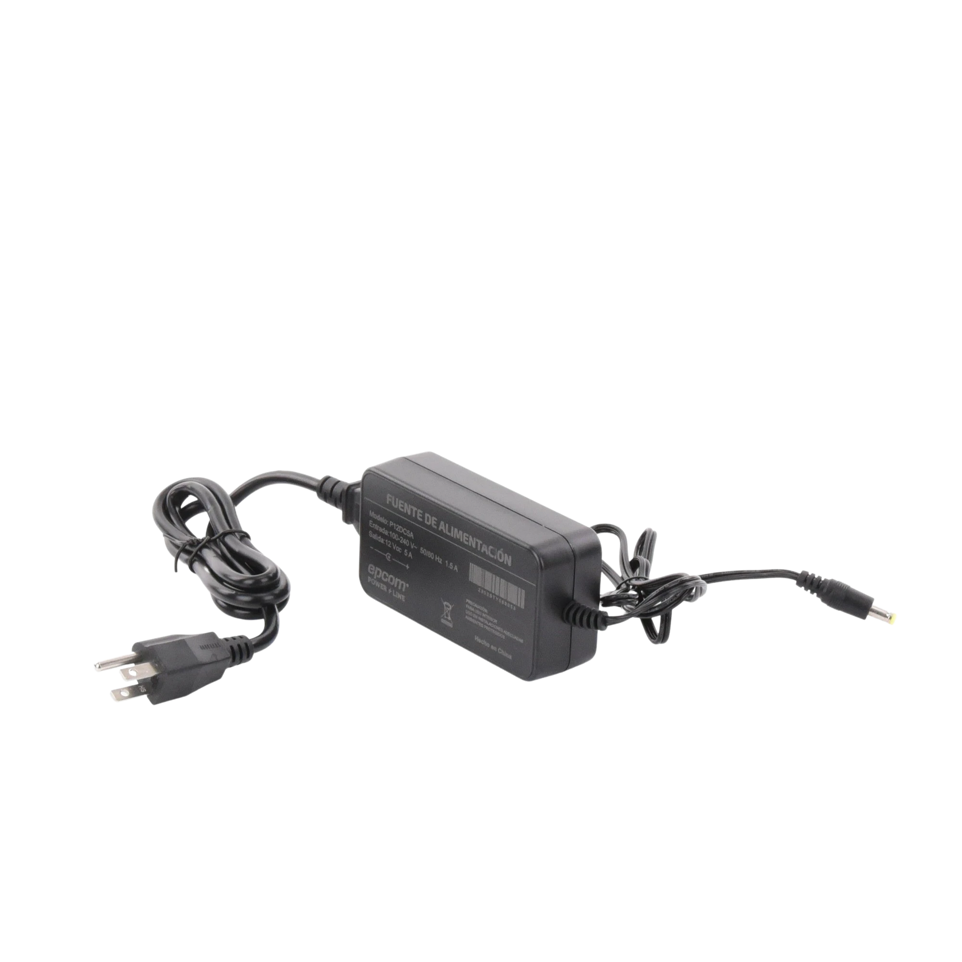 FUENTE DE ALIMENTACIÓN DE 12 VCC 5A-Energía-EPCOM POWERLINE-Bsai Seguridad & Controles