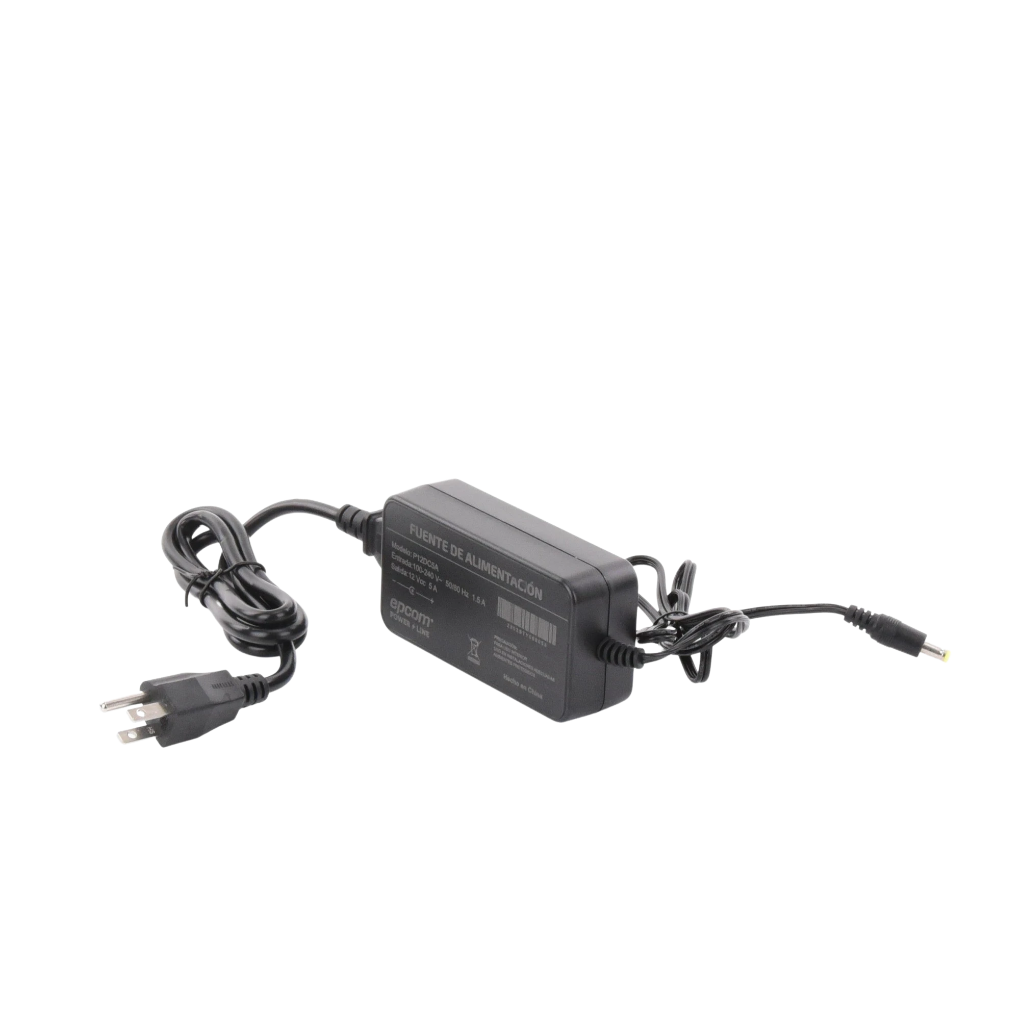 FUENTE DE ALIMENTACIÓN DE 12 VCC 5A-Energía-EPCOM POWERLINE-Bsai Seguridad & Controles