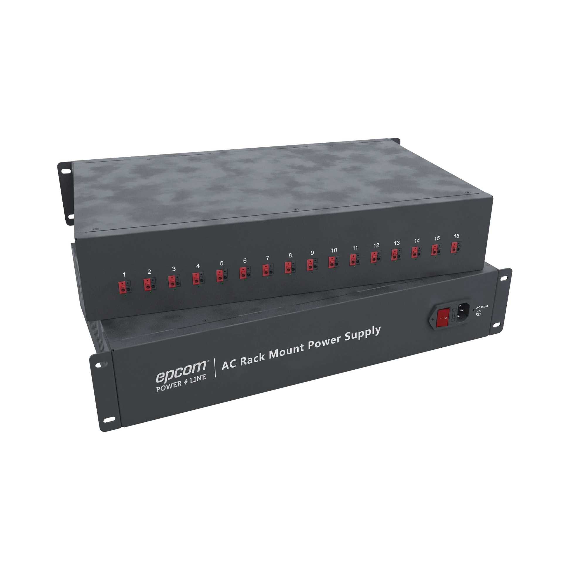 FUENTE DE ALIMENTACIÓN EN RACK 24 VCA A 20 AMPER-Energía-EPCOM POWERLINE-Bsai Seguridad & Controles